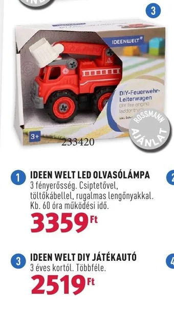 IDEEN WELT DIY JÁTÉKAUTÓ