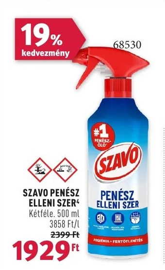 Rossmann SZAVO PENÉSZ ELLENI SZER 500 ml ajánlat