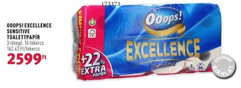 Rossmann 000PS! EXCELLENCE SENSITIVE TOALETTPAPÍR ajánlat