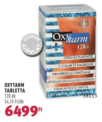 Rossmann OXYTARM TABLETTA 120 db ajánlat