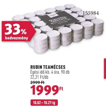 RUBIN TEAMÉCSES 90 db