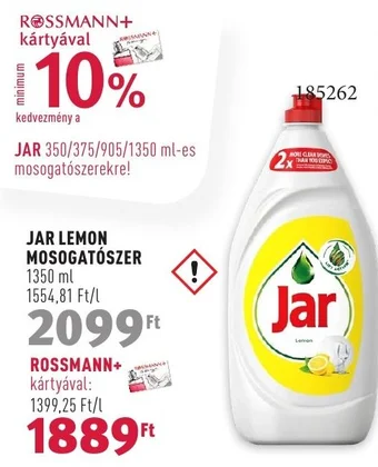 JAR LEMON MOSOGATÓSZER 1350 ml