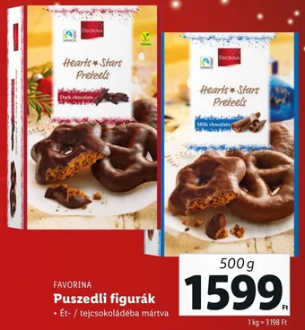 Lidl FAVORINA Puszedli figurák 500g ajánlat