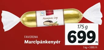 FAVORINA Marcipánkenyér 175g