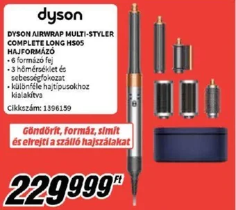 DYSON AIRWRAP MULTI-STYLER COMPLETE LONG HS05 HAJFORMÁZÓ