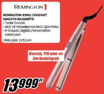 Media Markt REMINGTON $5901 COCONUT SMOOTH HAJSIMÍTÓ ajánlat