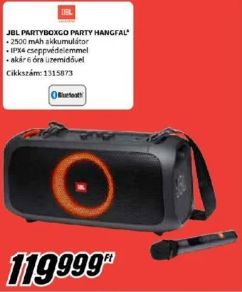 JBL PARTYBOXGO PARTY HANGFAL