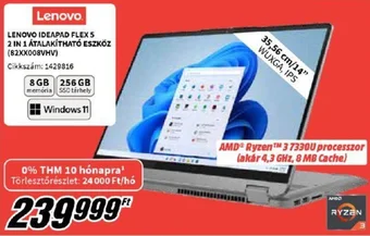 LENOVO IDEAPAD FLEX 5 2 IN 1 ÁTALAKÍTHATÓ ESZKÖZ (82XX008VHV)