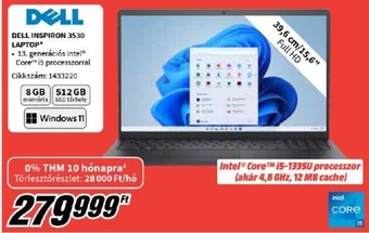DELL INSPIRON 3530 LAPTOP