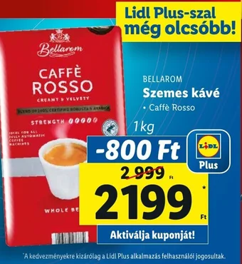 Lidl Szemes kávé 1kg ajánlat