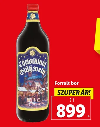 Lidl Forralt bor 1l ajánlat