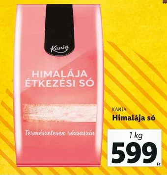 Lidl KANIA Himalája só 1kg ajánlat