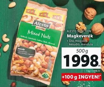 Lidl ALESTO SELECTION Magkeverék 500g ajánlat