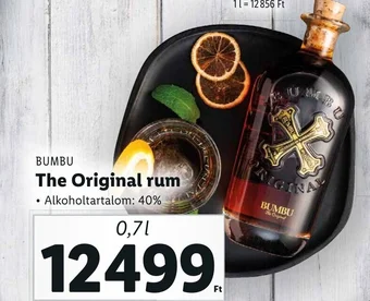 BUMBU The Original rum 0,7l