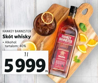 HANKEY BANNISTER Skót whisky 1l