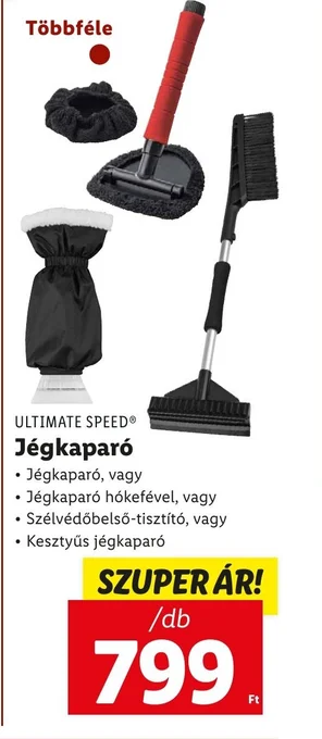 Lidl ULTIMATE SPEED Jégkaparó ajánlat
