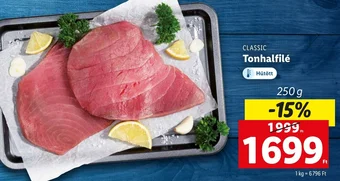 Lidl CLASSIC Tonhalfilé 250 g ajánlat