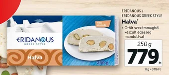 Lidl ERIDANOUS Halva 250 g ajánlat