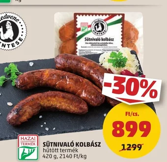 PENNY SÜTNIVALÓ KOLBÁSZ 420 g ajánlat