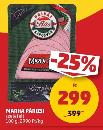 PENNY MARHA PÁRIZSI 100 g ajánlat
