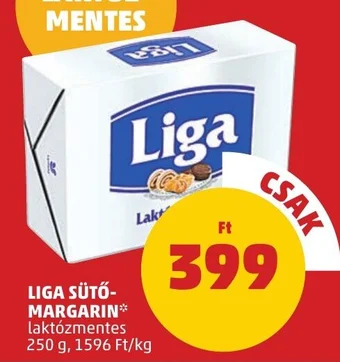 LIGA SÜTŐ-MARGARIN 250 g