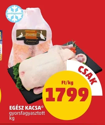 PENNY EGÉSZ KACSA 1 kg ajánlat