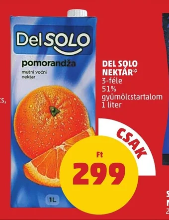 DEL SOLO NEKTÁR 1 l