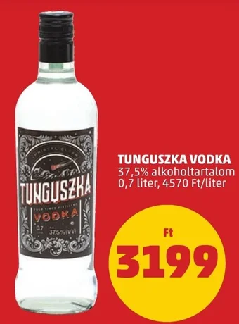 PENNY TUNGUSZKA VODKA 0,7 l ajánlat