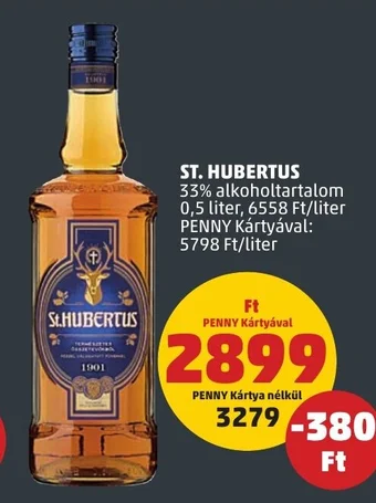 PENNY ST. HUBERTUS 0,5 l ajánlat