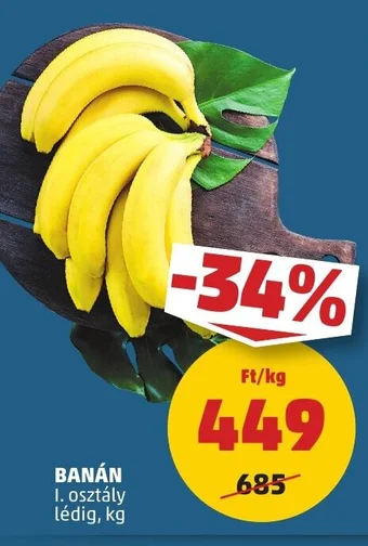 PENNY BANÁN 1 kg ajánlat