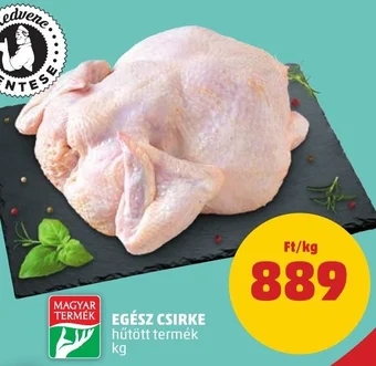 PENNY EGÉSZ CSIRKE 1 kg ajánlat