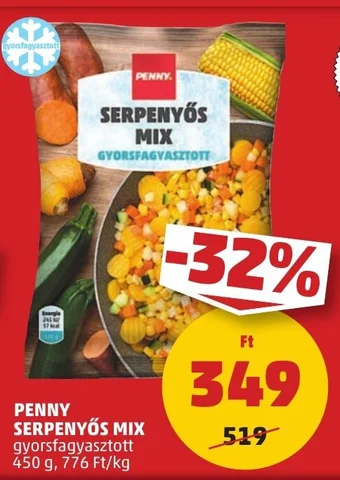 PENNY PENNY SERPENYŐS MIX 450 g ajánlat