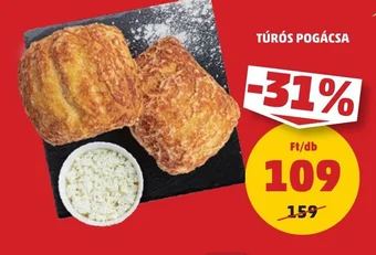 PENNY TÚRÓS POGÁCSA 1 db ajánlat