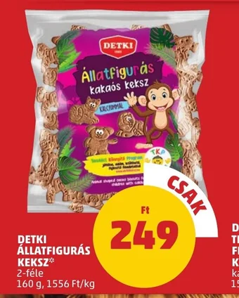 PENNY DETKI ÁLLATFIGURÁS KEKSZ 160 g ajánlat