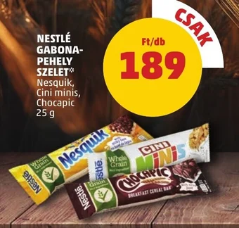 PENNY NESTLÉ GABONA- PEHELY SZELET 25 g ajánlat