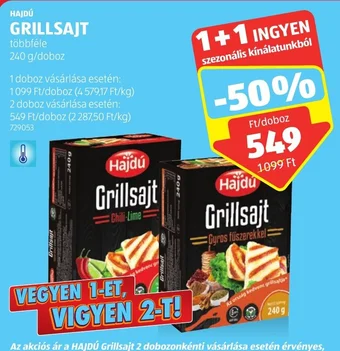 ALDI HAJDÚ GRILLSAJT 240 g ajánlat
