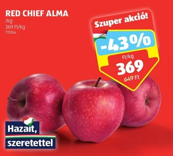 ALDI RED CHIEF ALMA 1 kg ajánlat
