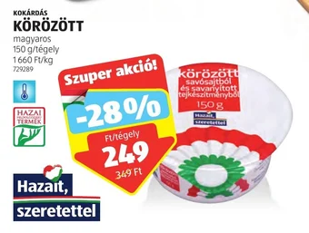 ALDI KOKÁRDÁS KÖRÖZÖTT 150 g ajánlat