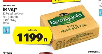 ALDI KERRYGOLD ÍR VAJ 200 g ajánlat
