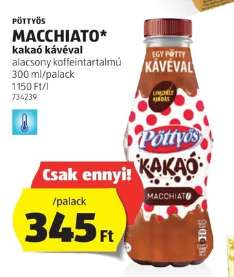 ALDI PÖTTYÖS MACCHIATO 300 ml ajánlat