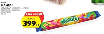 ALDI STORCK MAMBA 4 x 26,5 g ajánlat