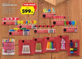 ALDI HOME CREATION TORTAGYERTYA 75 - 5 db / 16 - 6 részes ajánlat
