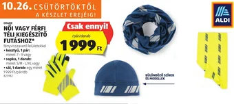 ALDI CRANE NŐI VAGY FÉRFI TÉLI KIEGÉSZÍTŐ FUTÁSHOZ 1 pár / 1 db ajánlat
