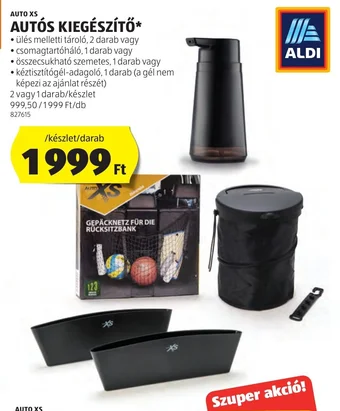 ALDI AUTO XS AUTÓS KIEGÉSZÍTŐ 2 / 1 db ajánlat