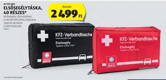 ALDI ACTIVE MED ELSŐSEGÉLYTÁSKA 40 részes ajánlat