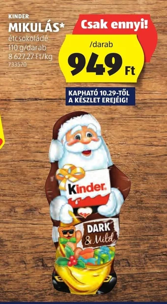 ALDI KINDER MIKULÁS 1 db ajánlat