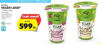 ALDI JUST VEG! VEGÁN LASSI 230 ml ajánlat
