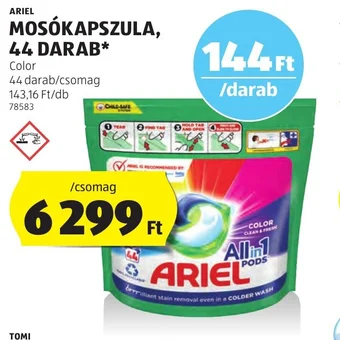 ALDI ARIEL MOSÓKAPSZULA 44 db ajánlat
