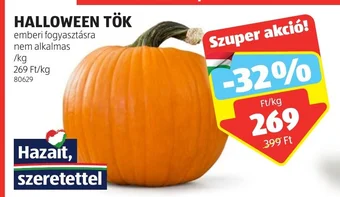 ALDI HALLOWEEN TÖK 1 kg ajánlat