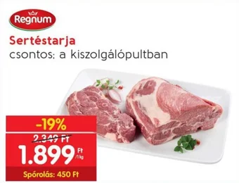 Interspar Regnum Sertéstarja 1 kg ajánlat